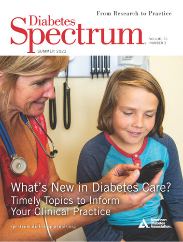 Diabetes Spectrum Volume 36, Issue 3, Summer, 2023
