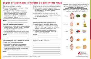 El Planificador de Comidas Para la Diabetes y los Riñones (Individuales)