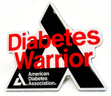 Load image into Gallery viewer, American Diabetes Association Warrior Lapel Pin