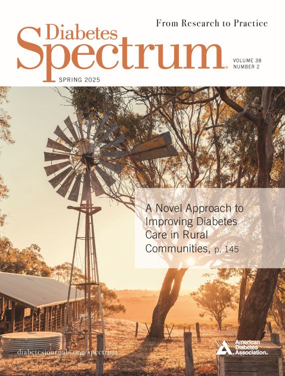 Diabetes Spectrum, Volume 38, Issue 2, Spring 2025