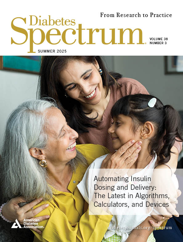 Diabetes Spectrum, Volume 38, Issue 3, Summer 2025
