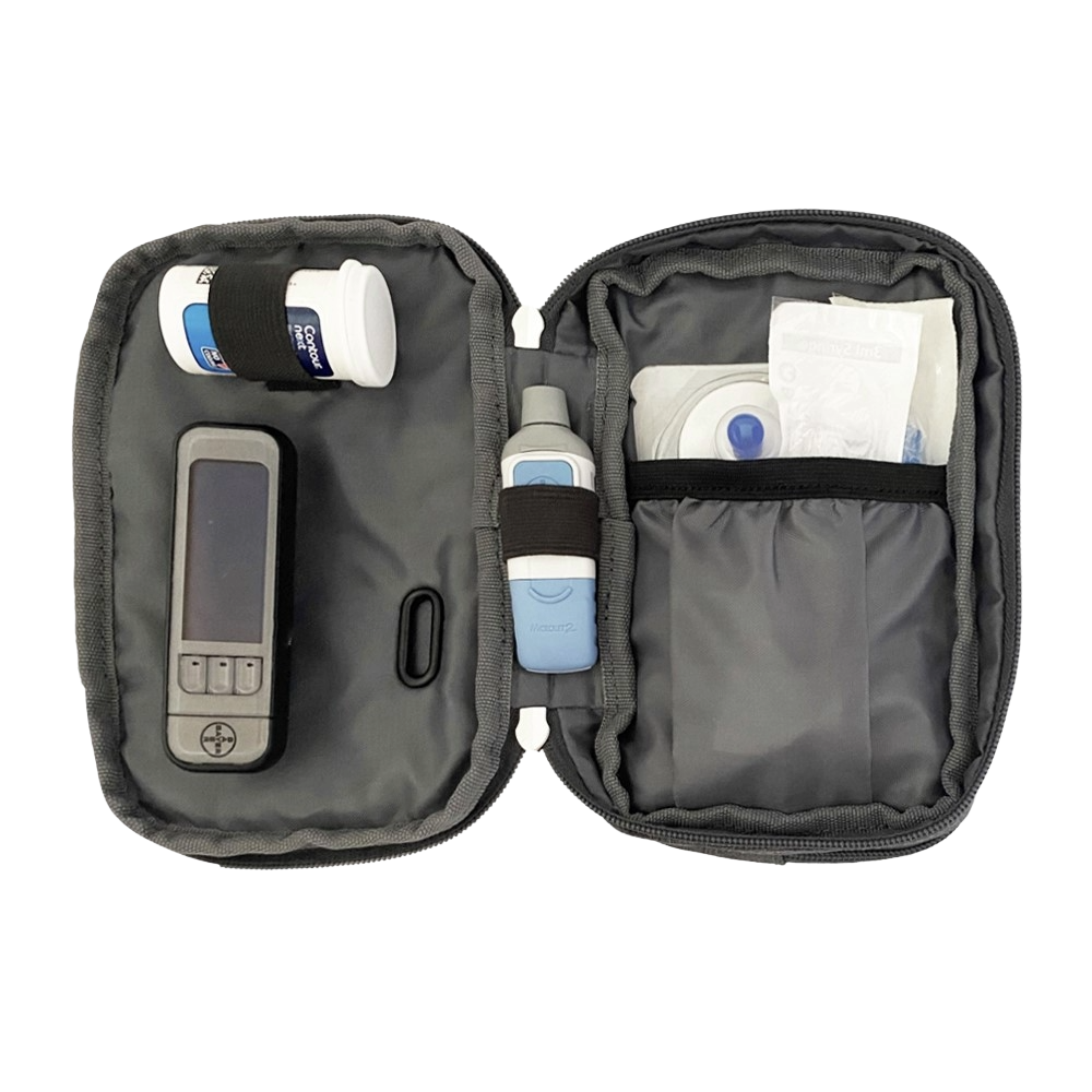 Insulated Convertible Belt Bag - Grey