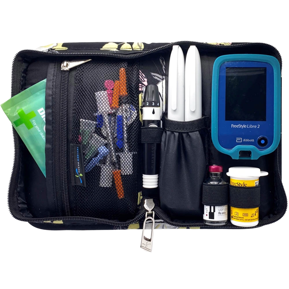 Universal Diabetes Supply Case - Gwen Floral