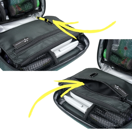 Diabetes Insulated Organizer - Black