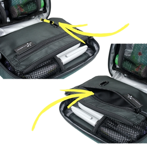 Diabetes Insulated Organizer - Black