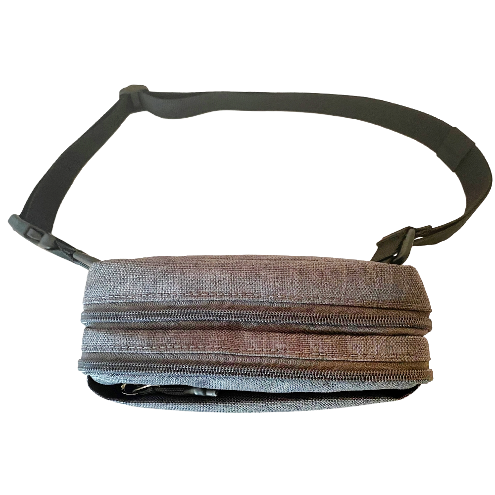 Insulated Convertible Belt Bag - Grey