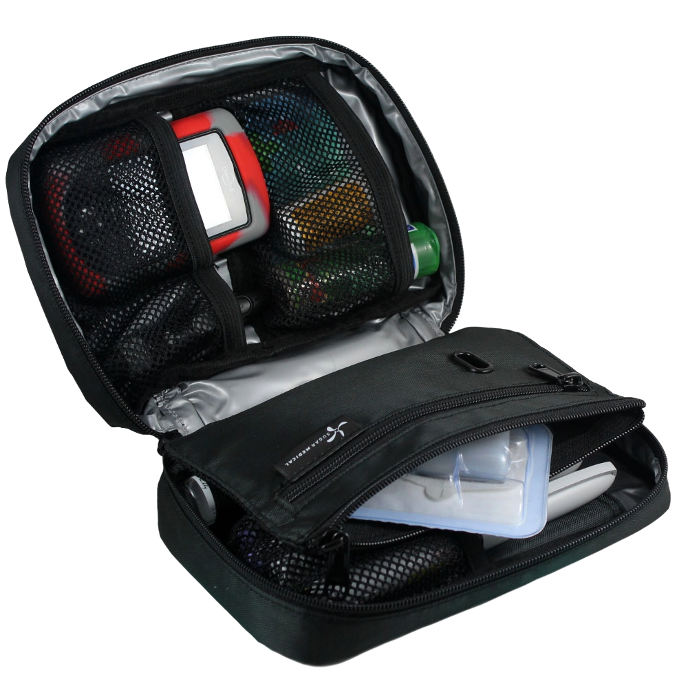 Diabetes Insulated Organizer - Black