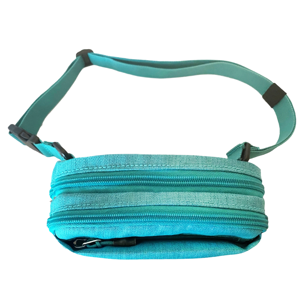Insulated Convertible Belt Bag - Ocean