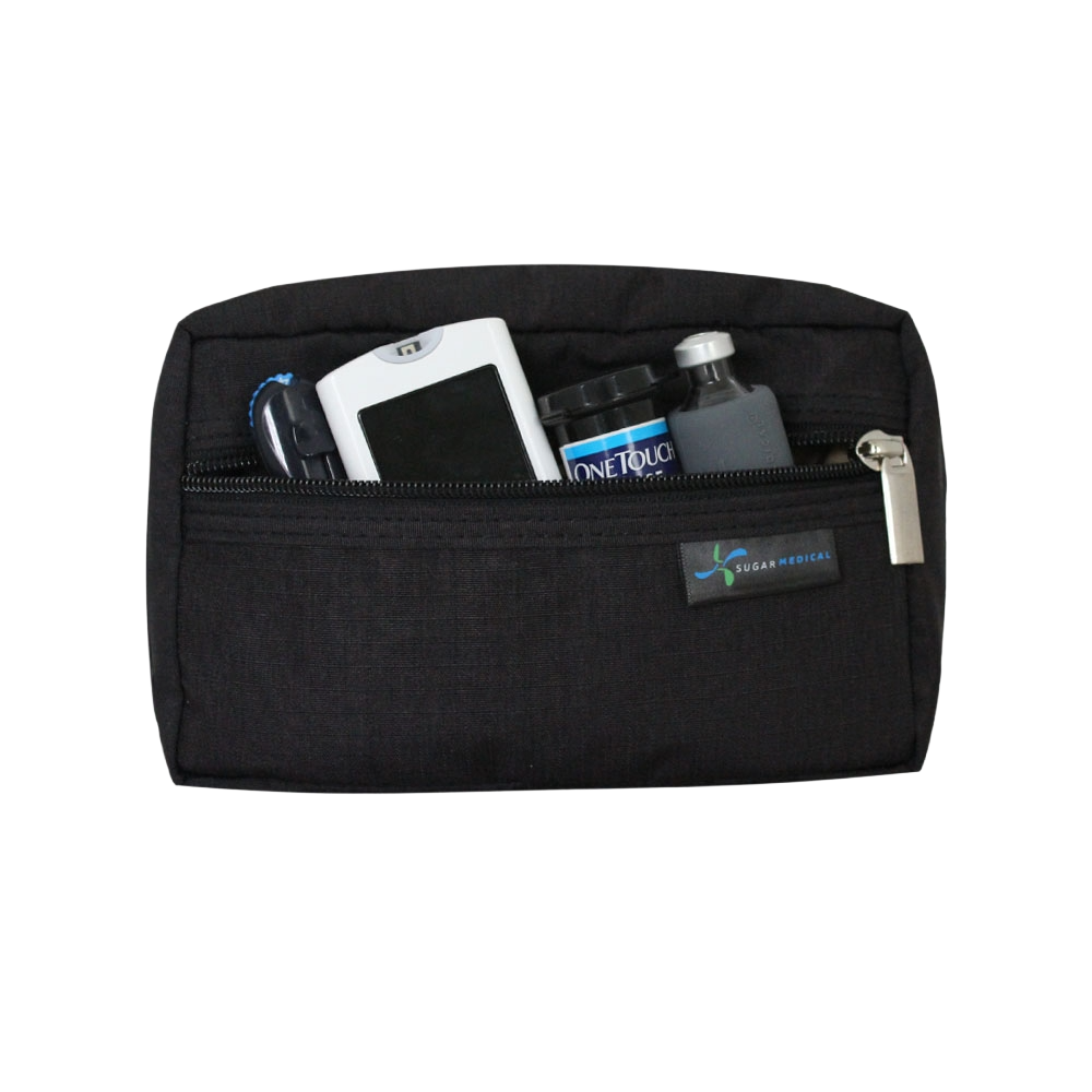Diabetes Travel Bag - Black