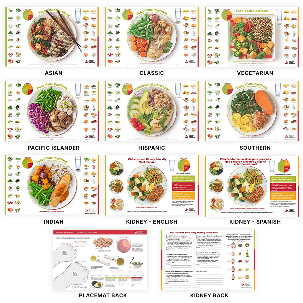 SET: The Diabetes Placemat Sample Pack