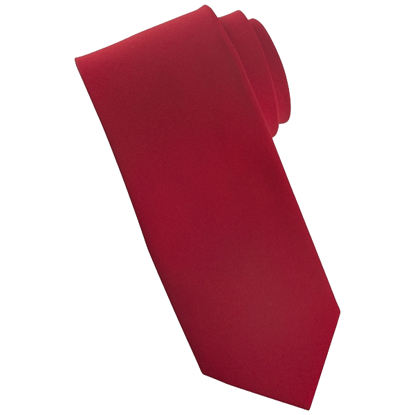 Woven Polyester Tie-Red
