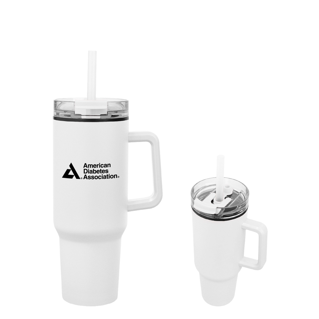 American Diabetes Association 40 oz Tumbler with Straw