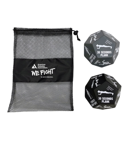 American Diabetes Association We Fight Exercise Dice