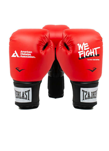 American Diabetes Association We Fight Everlast Boxing Gloves