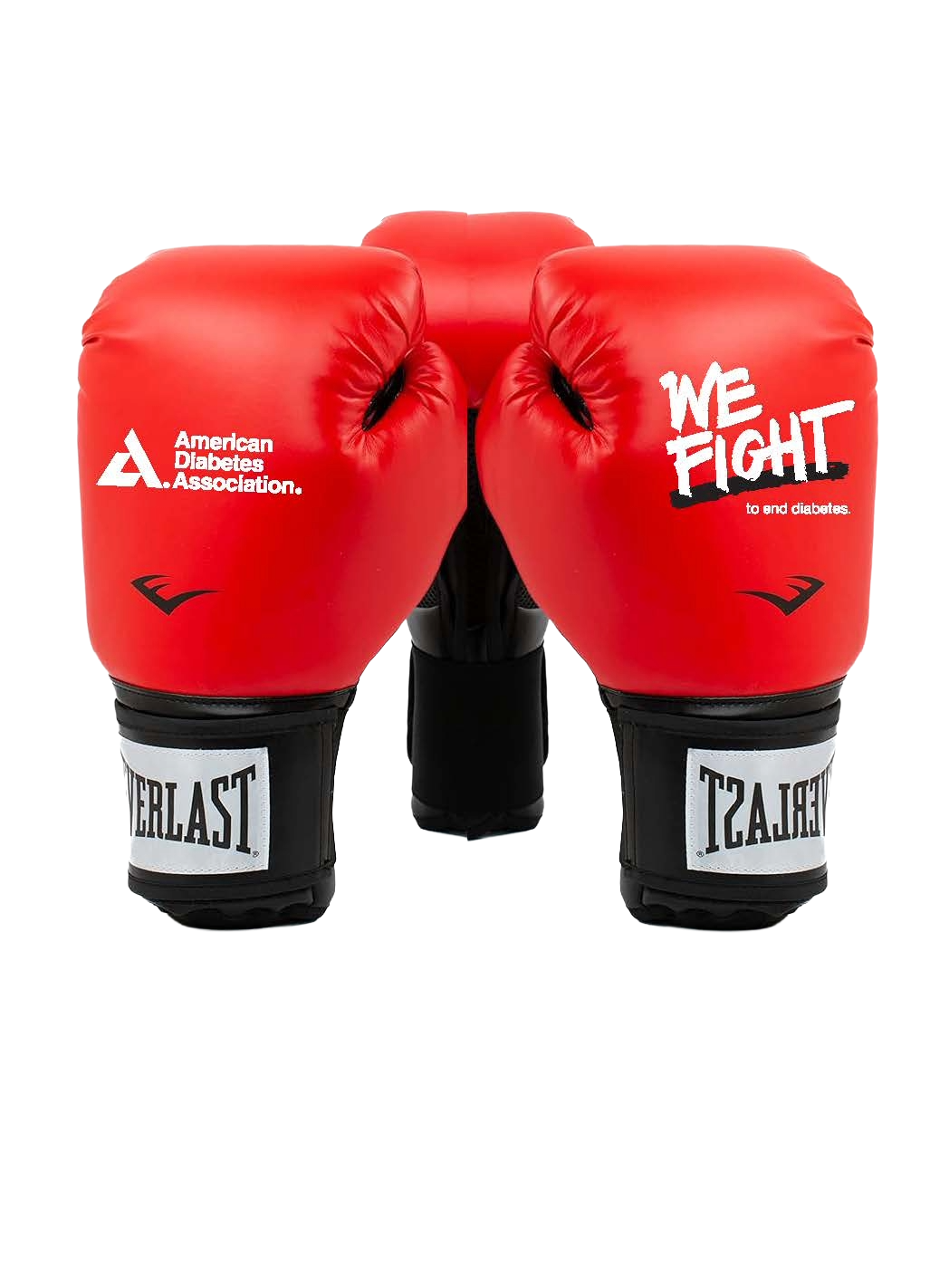 American Diabetes Association We Fight Everlast Boxing Gloves
