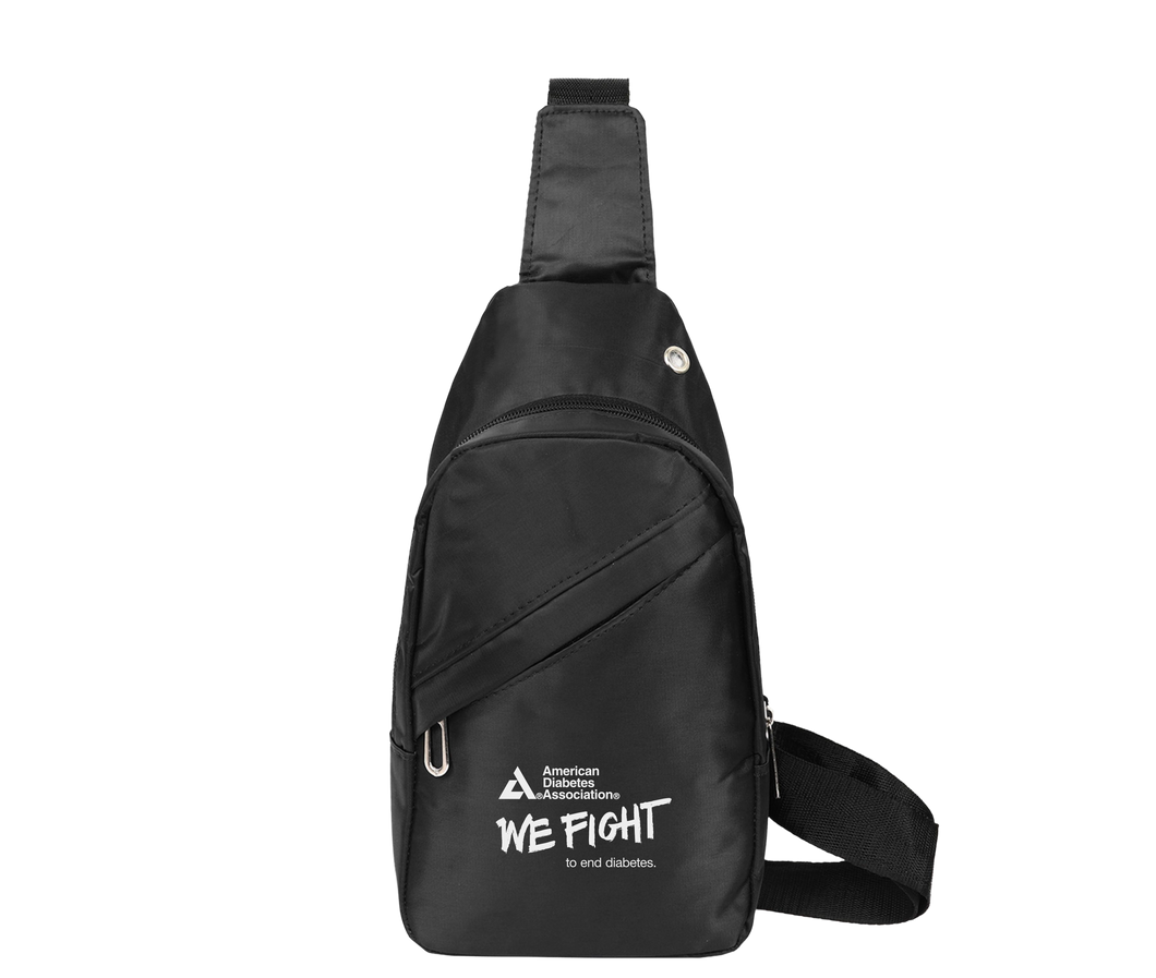 American Diabetes Association We Fight Mini Sling Backpack