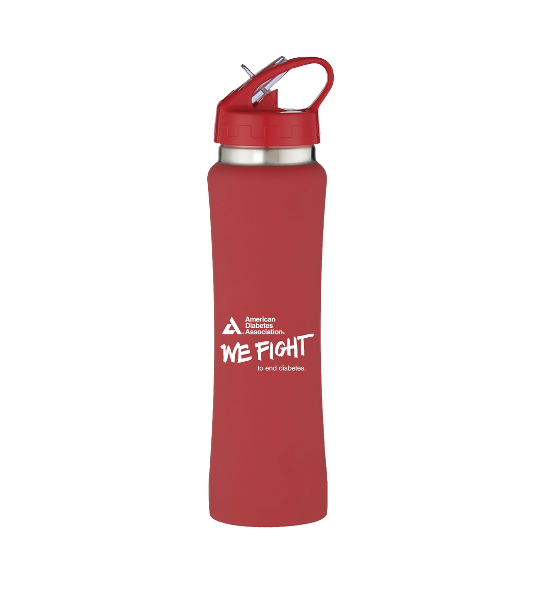 American Diabetes Association We Fight Stainless Steel 16oz Water Bottle