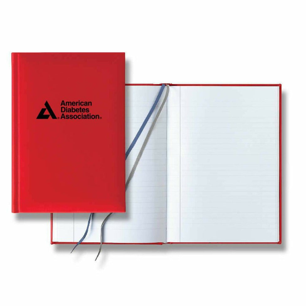 Amercian Diabetes Association Red Embossed Journal