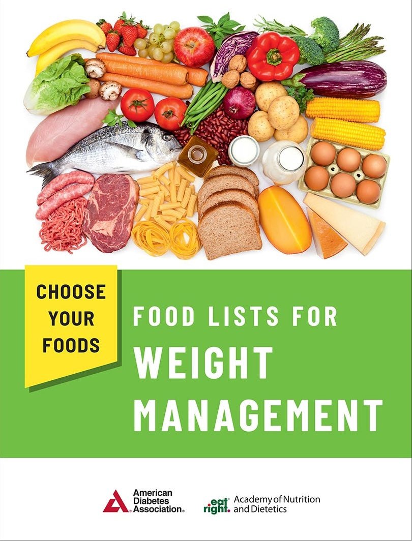 Choose Your Foods: Food List for Weight Management (25/pk)