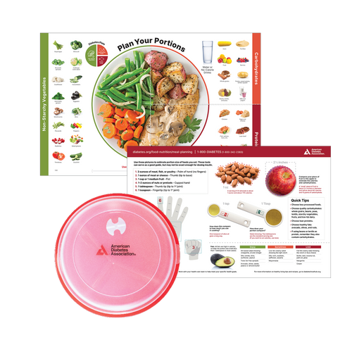 The Classic Placemat (25/pkg) & Portion Plate Set