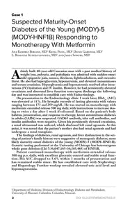 Diabetes in Practice