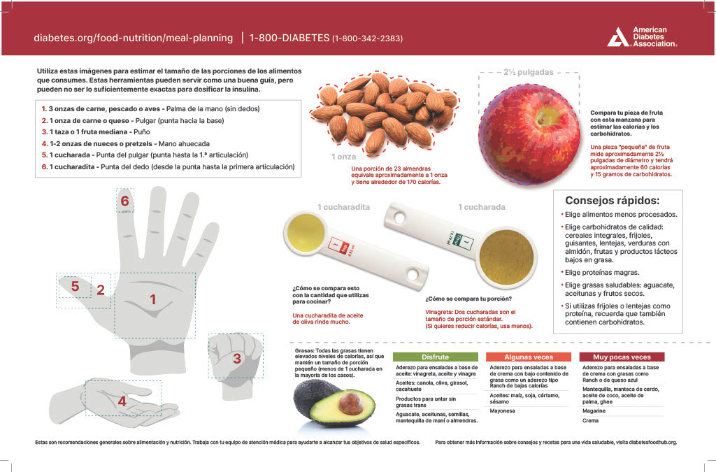 The Diabetes Placemat: Hispanic (Single)