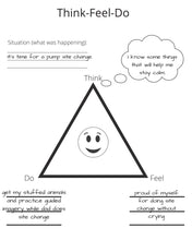 Load image into Gallery viewer, Type 1 Diabetes Mental Health Workbook