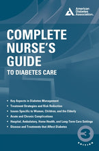 Load image into Gallery viewer, Complete Nurse&#39;s Guide to Diabetes Care