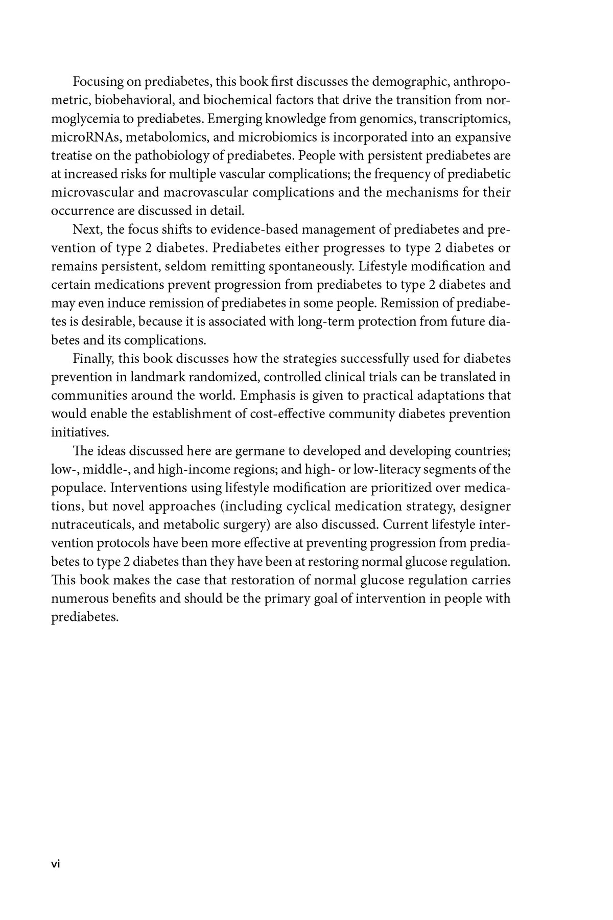 Prediabetes: A Fundamental Text