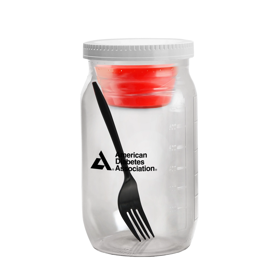 American Diabetes Association Snack & Salad Jar