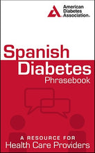 Load image into Gallery viewer, Spanish Diabetes Phrasebook
