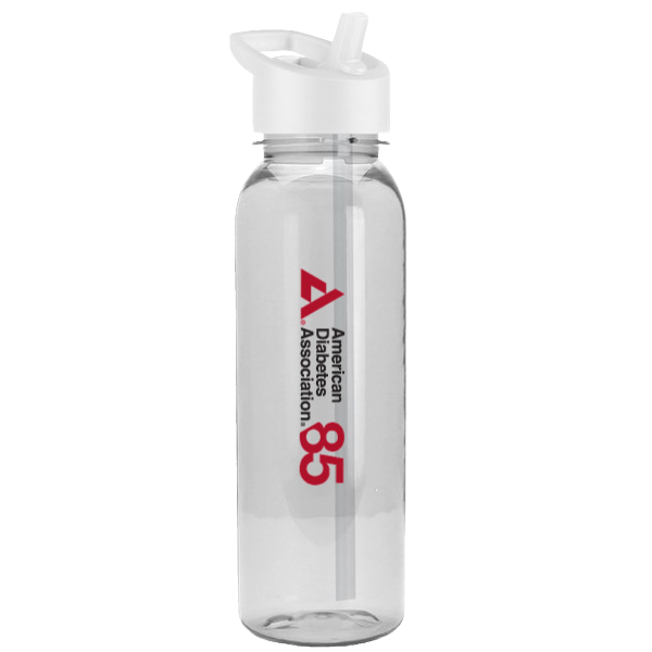 24oz ADA 85 Water Bottle with Flip Straw Lid