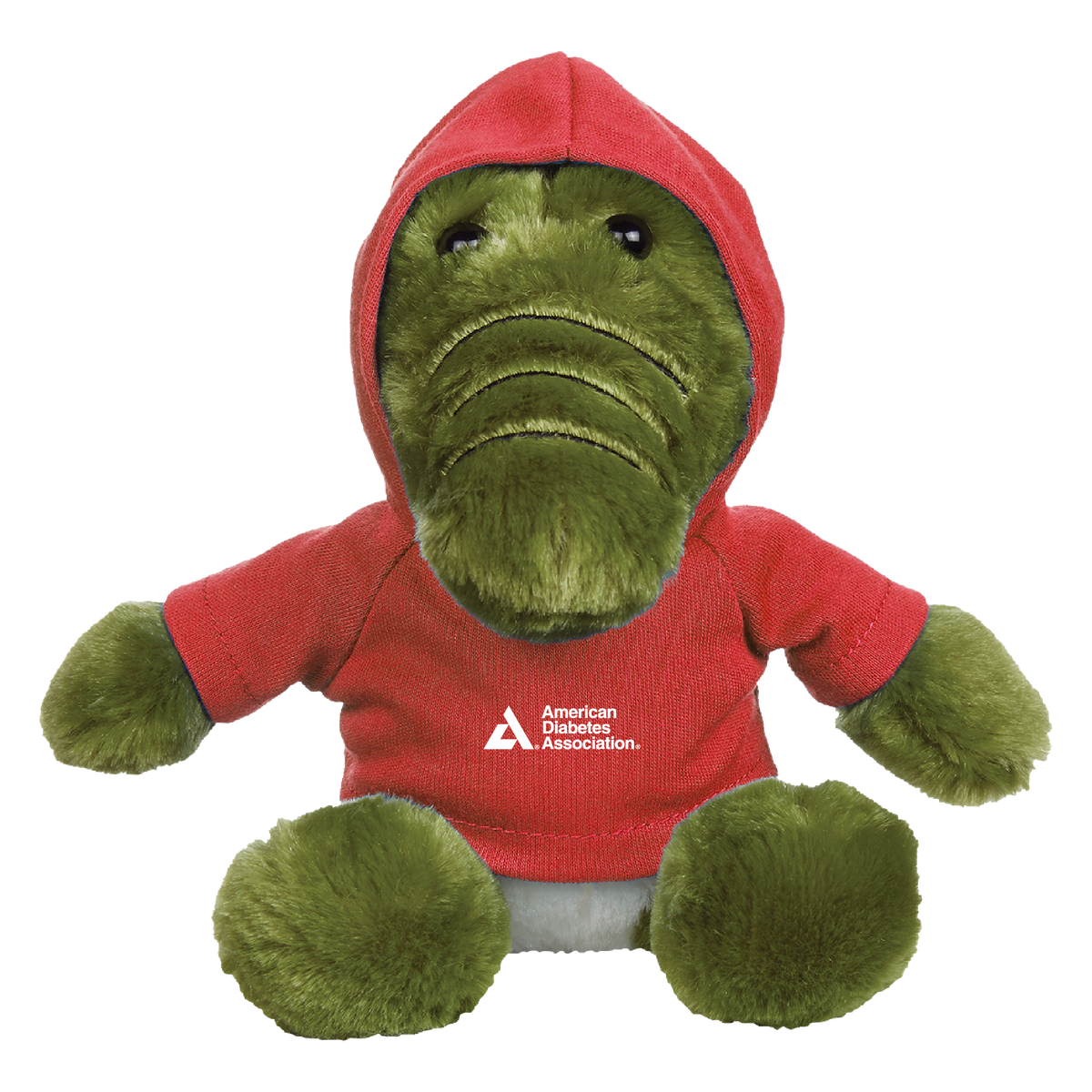 Plush Allie Gator with Red ADA Hoodie