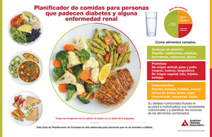 El Planificador de Comidas Para la Diabetes y los Riñones (25Pkg)