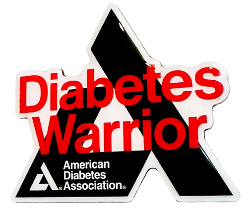 American Diabetes Association Warrior Lapel Pin