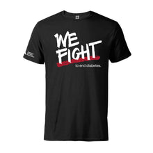 Load image into Gallery viewer, American Diabetes Association We Fight T-Shirt Black