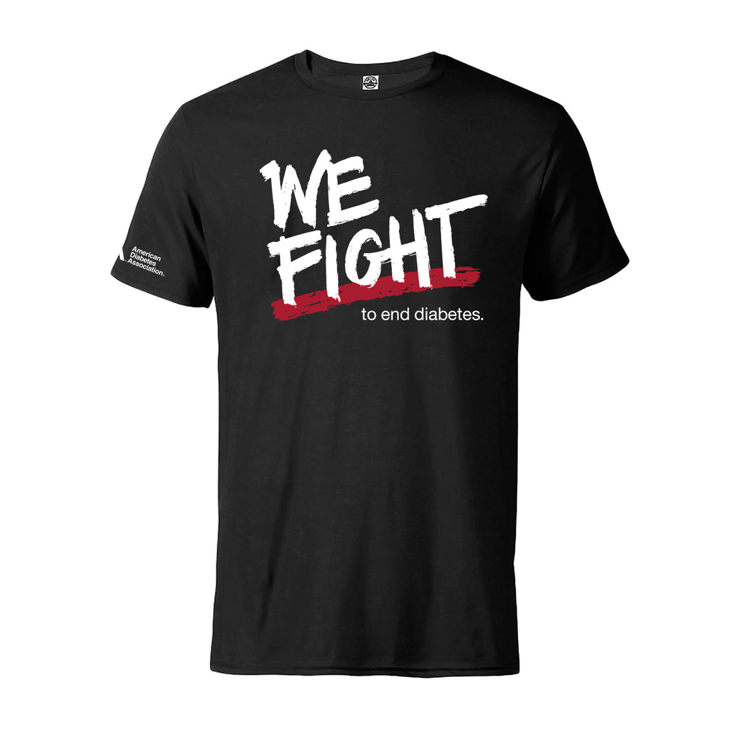 American Diabetes Association We Fight T-Shirt Black – ShopDiabetes.org ...