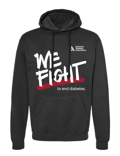 American Diabetes Association We Fight Hoody Sweatshirt