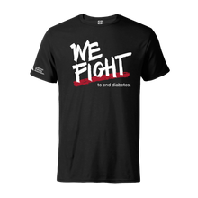 Load image into Gallery viewer, American Diabetes Association We Fight T-Shirt Black