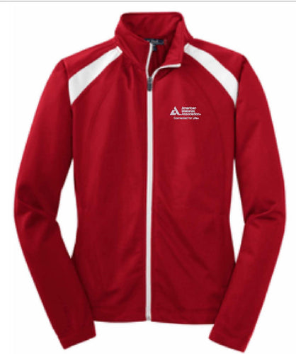 American Diabetes Association Red Track Jacket Women's