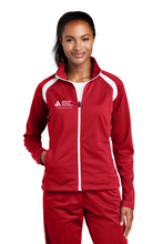Load image into Gallery viewer, American Diabetes Association Red Track Jacket Women&#39;s