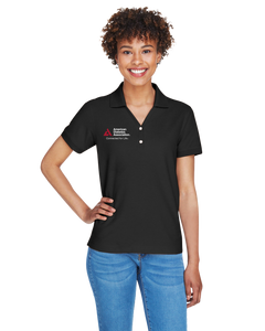 Women's Polo- Black