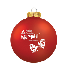 Load image into Gallery viewer, American Diabetes Association We Fight Ornament