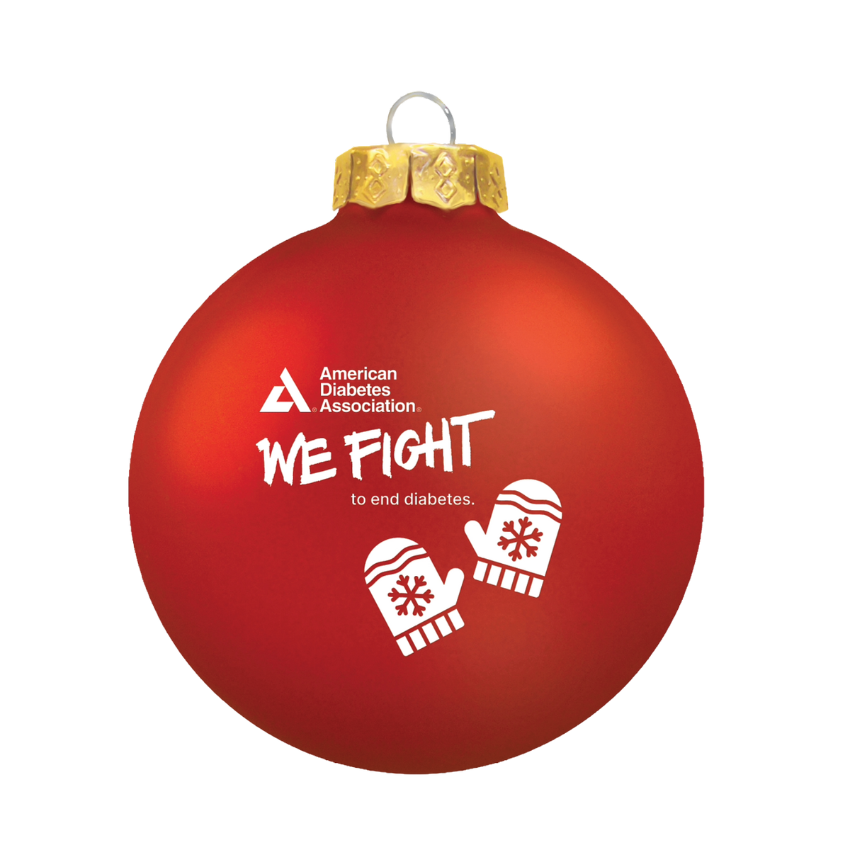 American Diabetes Association We Fight Ornament