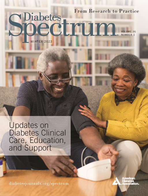 Diabetes Spectrum Volume 36, Issue 1, Winter 2023