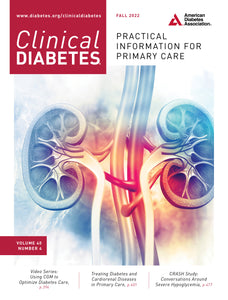 Clinical Diabetes, Vol 40, Issue 4, Fall 2022