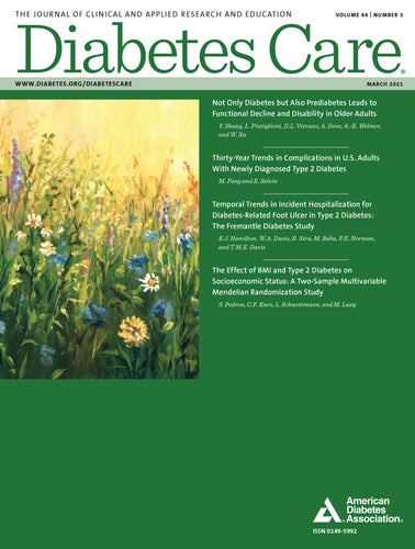 Diabetes Care, Volume 44, Issue 3, March 2021