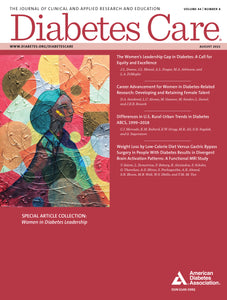 Diabetes Care, Volume 44, Issue 8, August 2021
