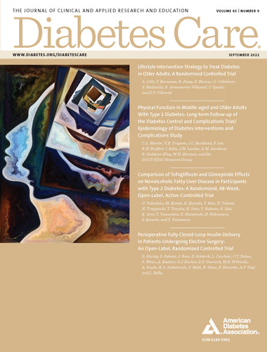 Diabetes Care, Volume 45, Issue 9, September 2022