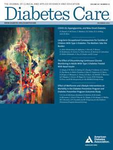 Diabetes Care, Volume 44, Issue 12, December 2021